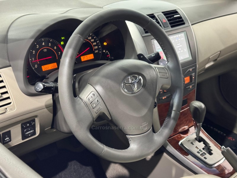 COROLLA 2.0 ALTIS 16V FLEX 4P AUTOMÁTICO - 2011 - ESTâNCIA VELHA