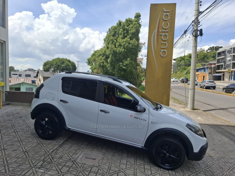 sandero 1.6 sl stepway rip curl 16v flex 4p manual 2012 caxias do sul