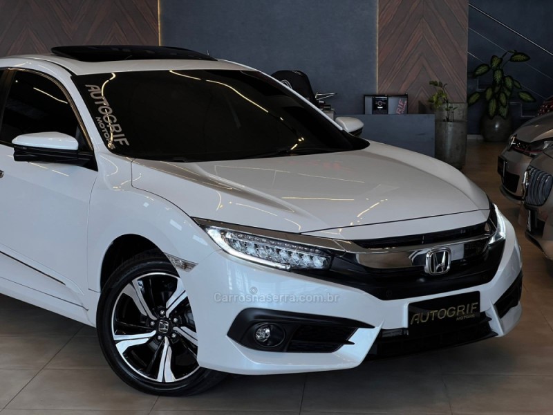 CIVIC 1.5 16V TOURING TURBO GASOLINA 4P AUTOMÁTICO - 2019 - CAMPO BOM