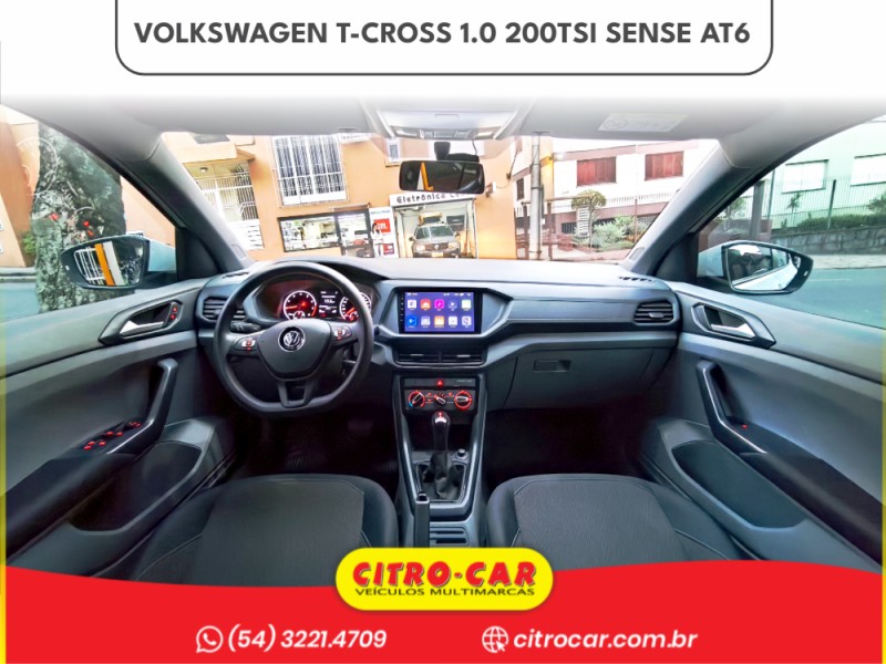 T-CROSS 1.0 TSI 200 SENSE AUTOMÁTICO - 2021 - CAXIAS DO SUL