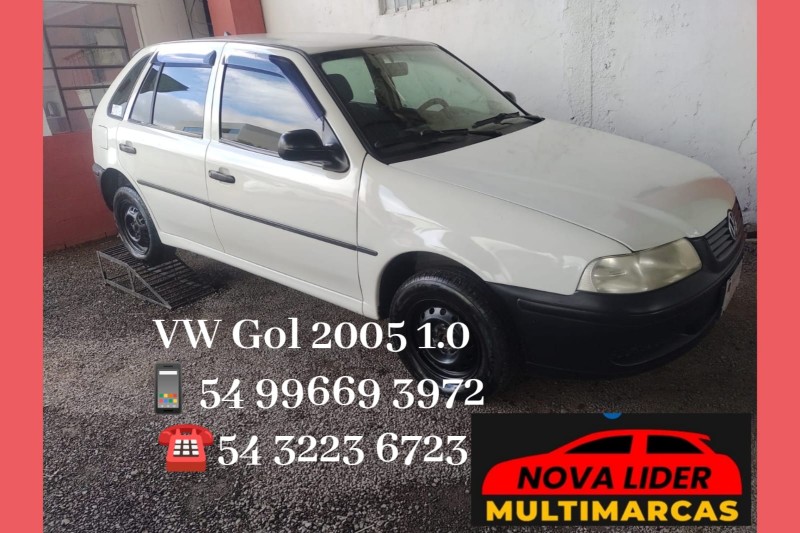 gol 1.0 mi city 8v gasolina 4p manual g.iii 2005 caxias do sul