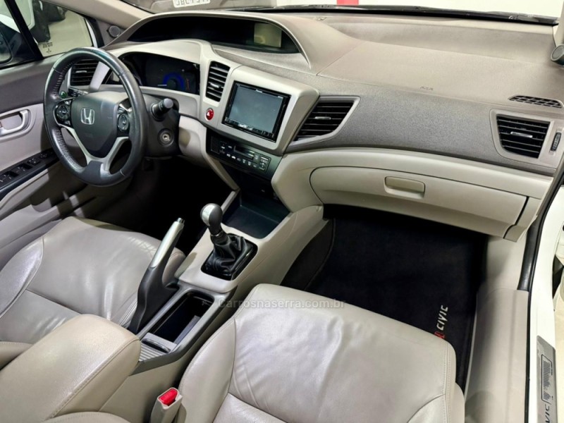 CIVIC 1.8 LXL SE 16V FLEX 4P MANUAL - 2012 - CAXIAS DO SUL