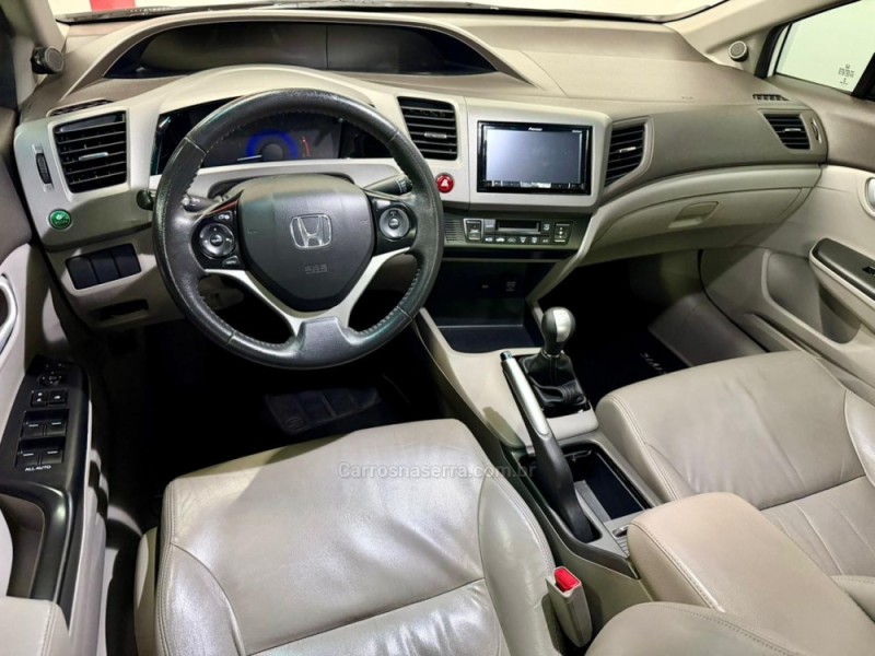 CIVIC 1.8 LXL SE 16V FLEX 4P MANUAL - 2012 - CAXIAS DO SUL