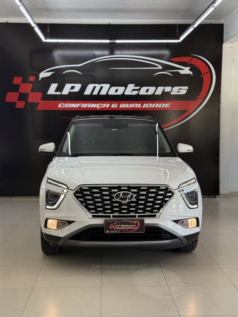 CRETA 1.0 PLATINUM TURBO 12V FLEX 4P AUTOMÁTICO - 2022 - FARROUPILHA