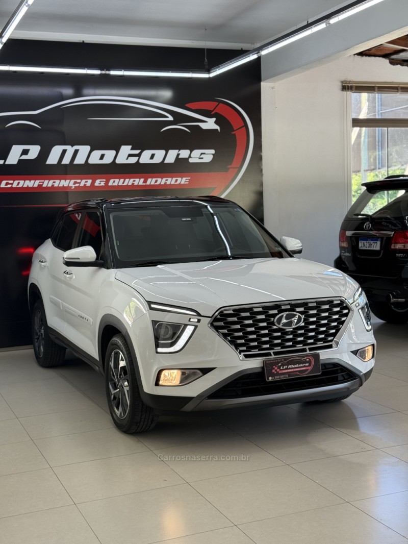 CRETA 1.0 PLATINUM TURBO 12V FLEX 4P AUTOMÁTICO - 2022 - FARROUPILHA