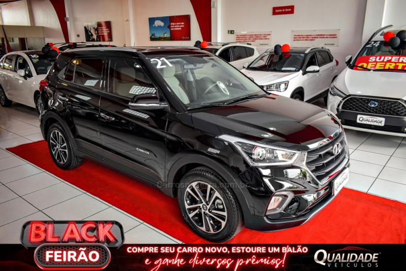 creta 2.0 16v flex prestige automatico 2021 santa cruz do sul