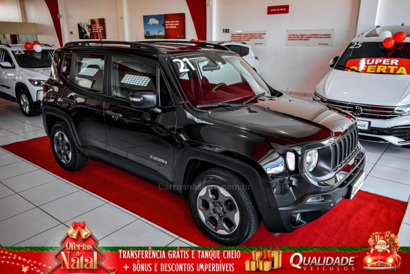 renegade 1.8 16v flex 4p automatico 2021 santa cruz do sul