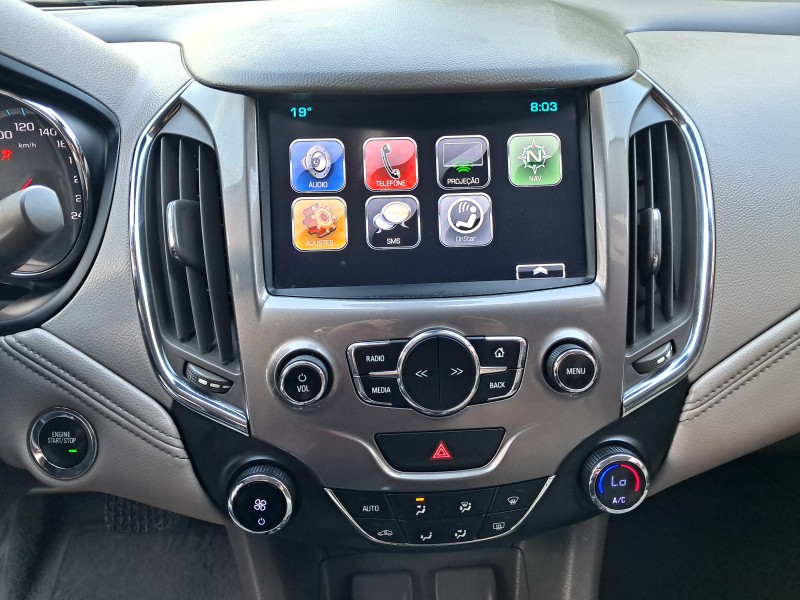 CRUZE 1.4 TURBO LTZ 16V FLEX 4P AUTOMÁTICO - 2017 - CAXIAS DO SUL