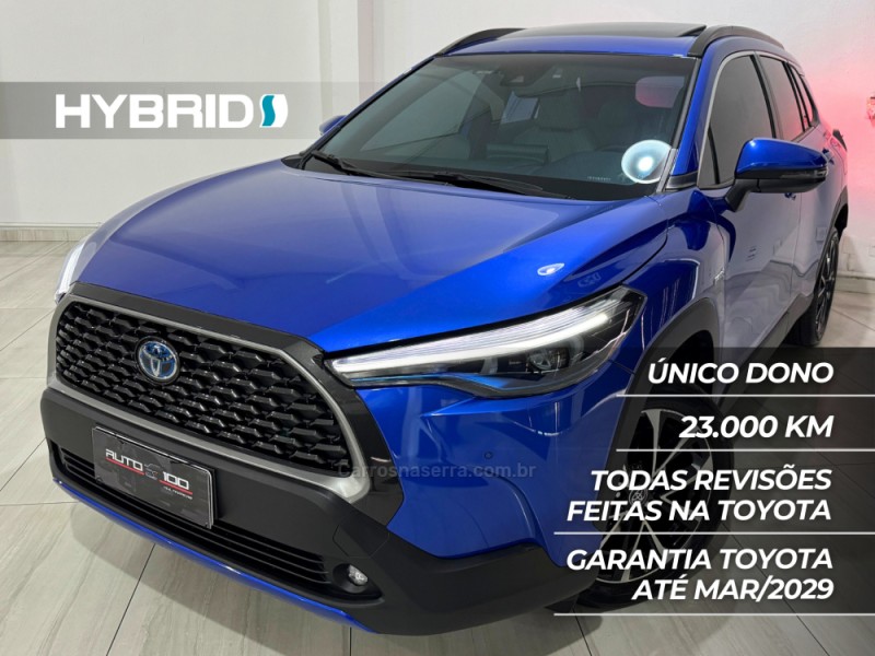 corolla 1.8 cross xrx 16v hibrido 4p automatico 2024 caxias do sul