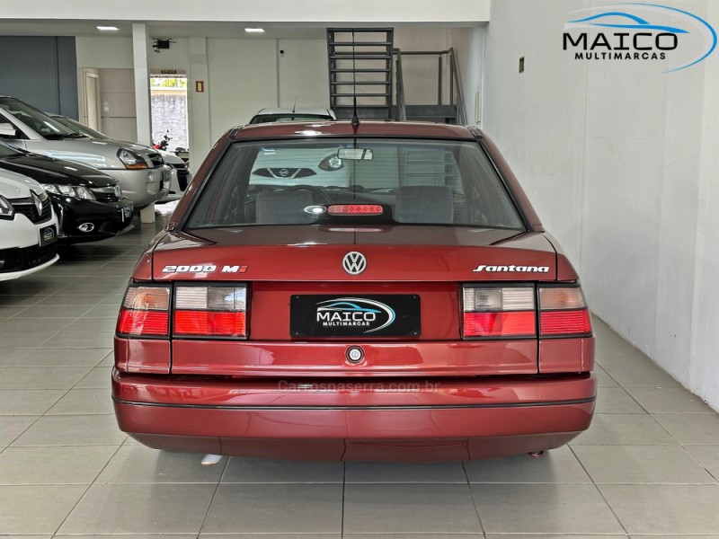 SANTANA 2.0 MI 8V GASOLINA 4P MANUAL - 1998 - NOVO HAMBURGO