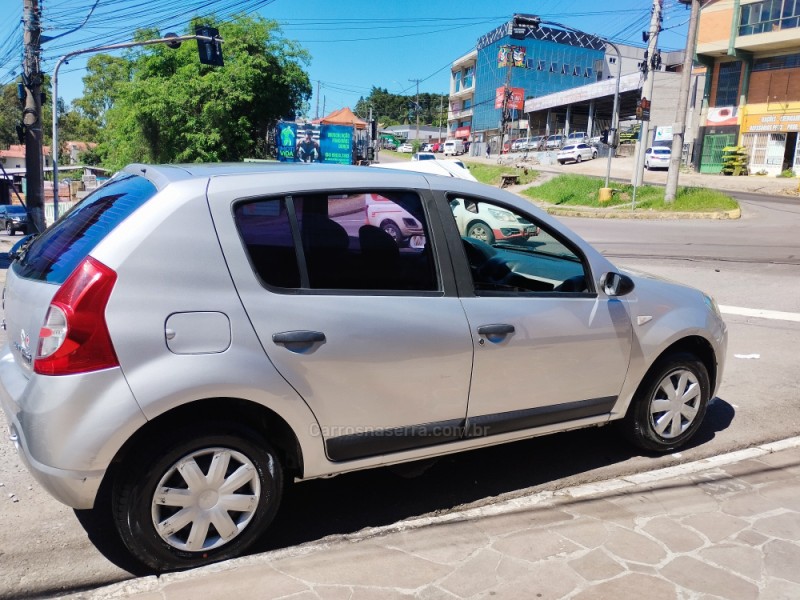 SANDERO 1.0 EXPRESSION 16V FLEX 4P MANUAL - 2008 - CAXIAS DO SUL