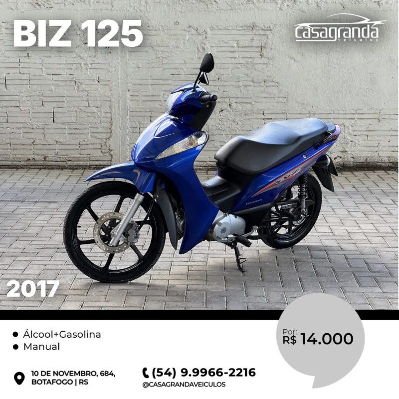 biz 125  2017 bento goncalves