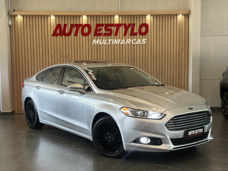 FUSION 2.0 TITANIUM GTDI ECOBOOST FWD GASOLINA 4P AUTOMÁTICO - 2014 - ESTâNCIA VELHA