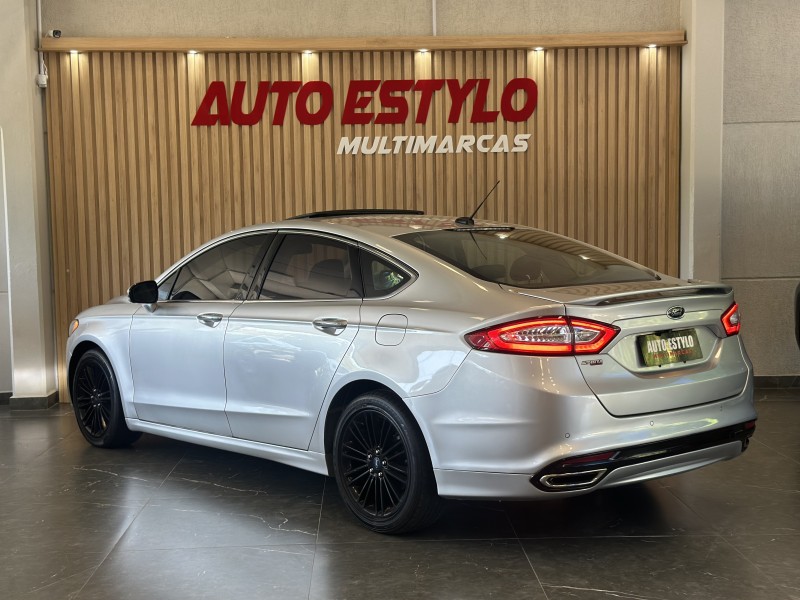 FUSION 2.0 TITANIUM GTDI ECOBOOST FWD GASOLINA 4P AUTOMÁTICO - 2014 - ESTâNCIA VELHA