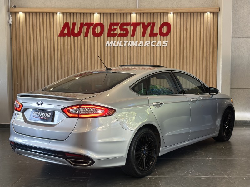 FUSION 2.0 TITANIUM GTDI ECOBOOST FWD GASOLINA 4P AUTOMÁTICO - 2014 - ESTâNCIA VELHA