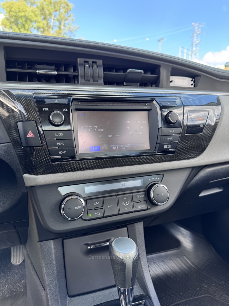 COROLLA 2.0 XEI 16V FLEX 4P AUTOMÁTICO - 2017 - CAXIAS DO SUL