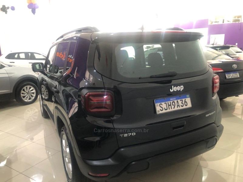 RENEGADE 1.3 SPORT T270 16V TURBO FLEX 4P AUTOMÁTICO - 2024 - CAXIAS DO SUL