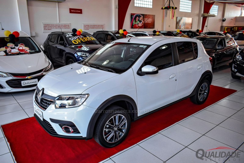 SANDERO 1.6 STEPWAY INTENSE X-TRONIC 16V FLEX 4P AUTOMÁTICO - 2020 - SANTA CRUZ DO SUL