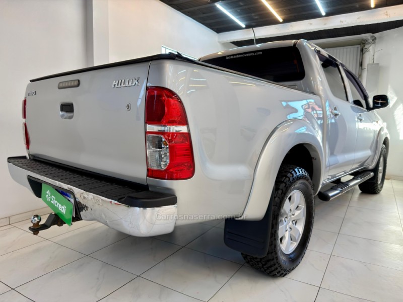 HILUX 2.7 SR 4X2 CD 16V GASOLINA 4P AUTOMÁTICO - 2012 - BOM RETIRO DO SUL