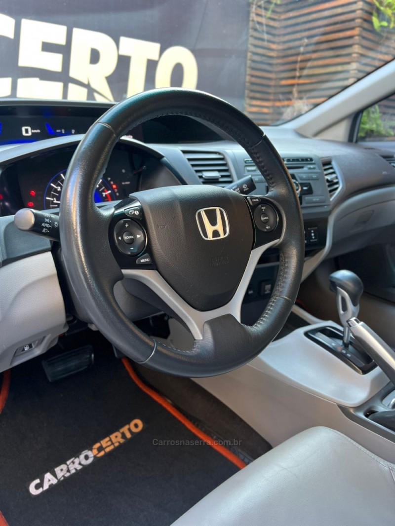 CIVIC 1.8 LXL 16V FLEX 4P AUTOMÁTICO - 2013 - NOVO HAMBURGO