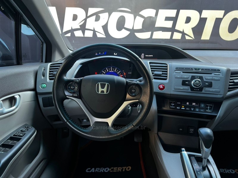 CIVIC 1.8 LXL 16V FLEX 4P AUTOMÁTICO - 2013 - NOVO HAMBURGO