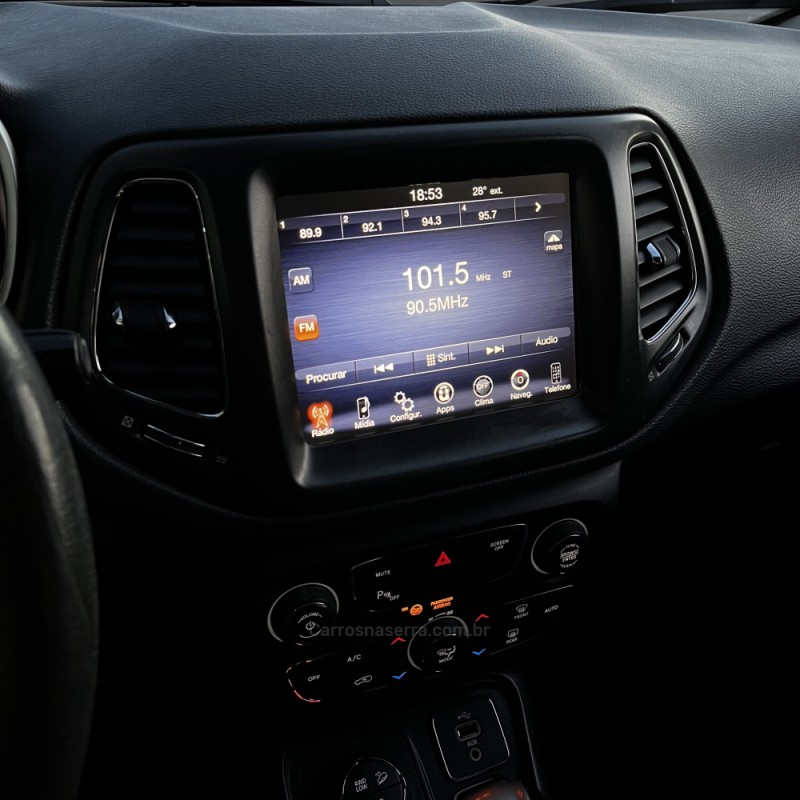 COMPASS 2.0 16V DIESEL LONGITUDE 4X4 AUTOMÁTICO - 2017 - VACARIA