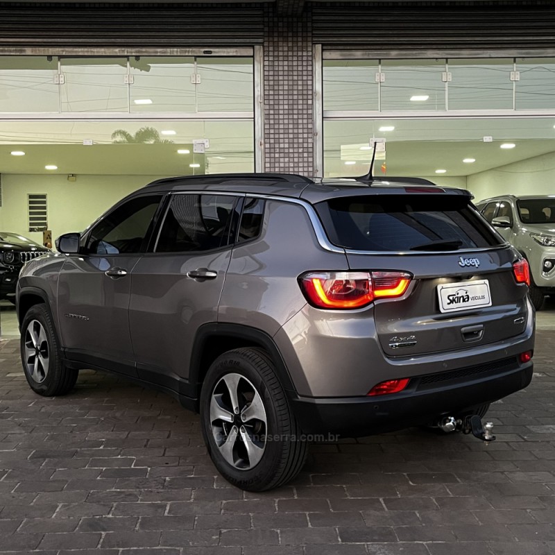 COMPASS 2.0 16V DIESEL LONGITUDE 4X4 AUTOMÁTICO - 2017 - VACARIA