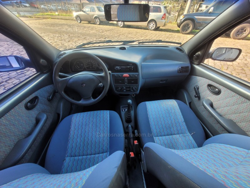 PALIO 1.0 MPI ED 8V GASOLINA 4P MANUAL - 1998 - CAXIAS DO SUL