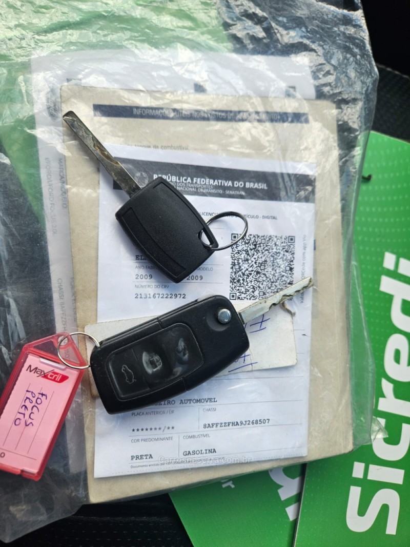 FOCUS 2.0 GLX 16V GASOLINA 4P AUTOMÁTICO - 2009 - VERANóPOLIS