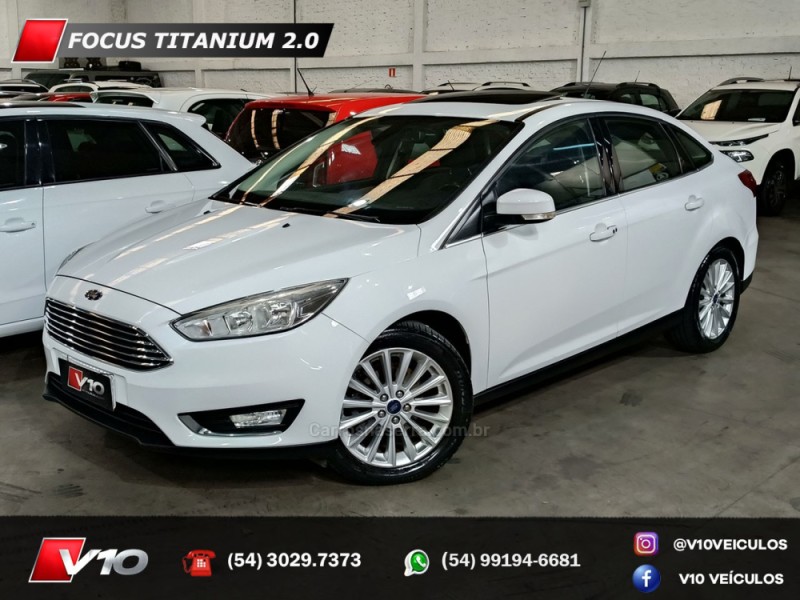 focus 2.0 titanium plus sedan 16v flex 4p automatico 2017 caxias do sul