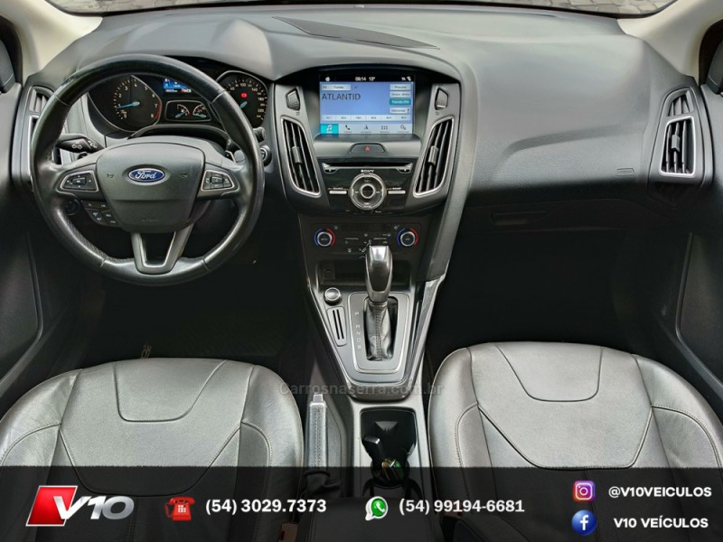 FOCUS 2.0 TITANIUM PLUS SEDAN 16V FLEX 4P AUTOMÁTICO - 2017 - CAXIAS DO SUL