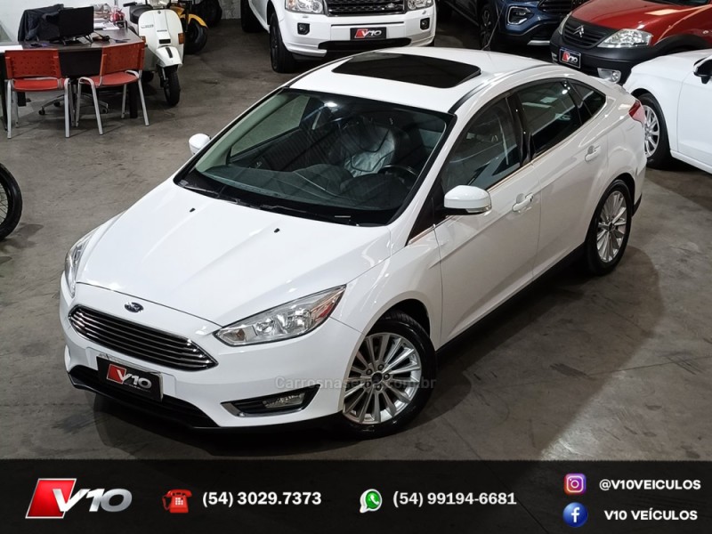 FOCUS 2.0 TITANIUM PLUS SEDAN 16V FLEX 4P AUTOMÁTICO - 2017 - CAXIAS DO SUL