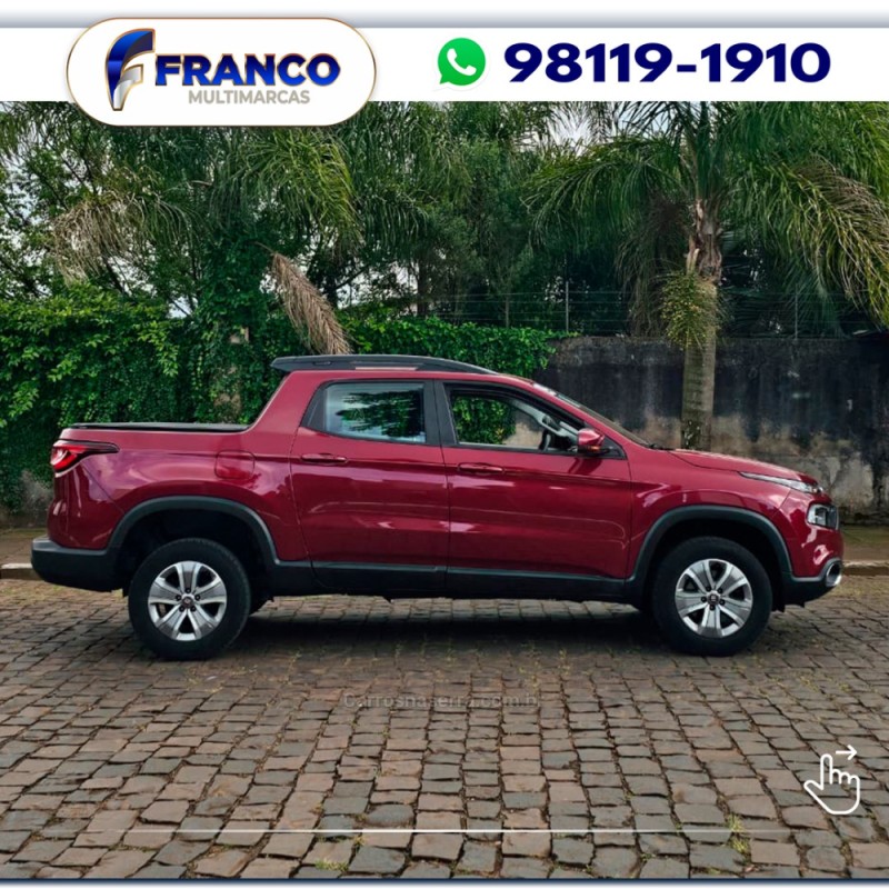 TORO 1.8 16V EVO FLEX FREEDOM AUTOMÁTICO - 2019 - VACARIA