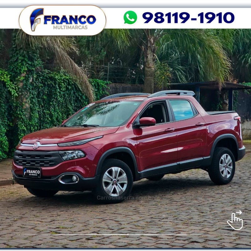 toro 1.8 16v evo flex freedom automatico 2019 vacaria