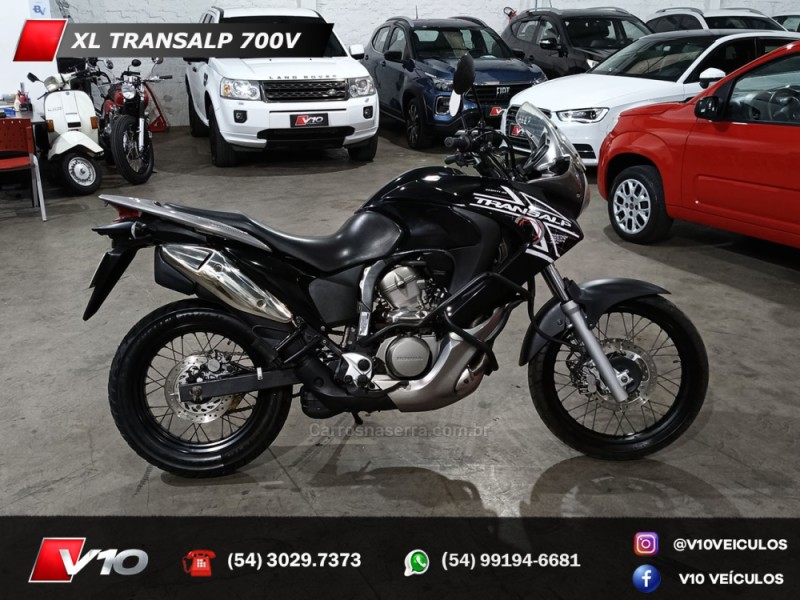 xl 700v transalp abs 2011 caxias do sul