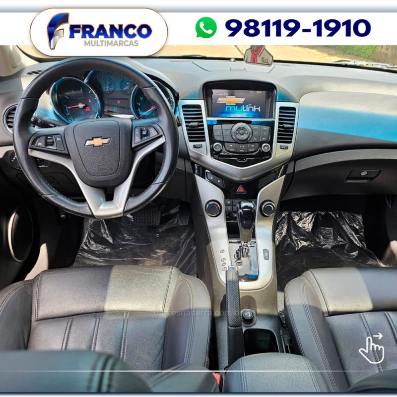 CRUZE 1.8 LTZ 16V FLEX 4P AUTOMÁTICO - 2014 - VACARIA