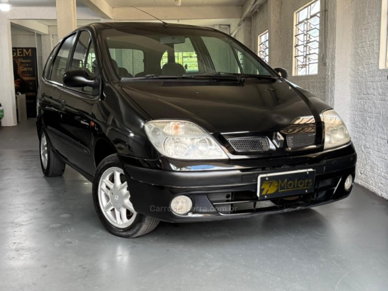 scenic 2.0 rxe 16v gasolina 4p manual 2001 caxias do sul