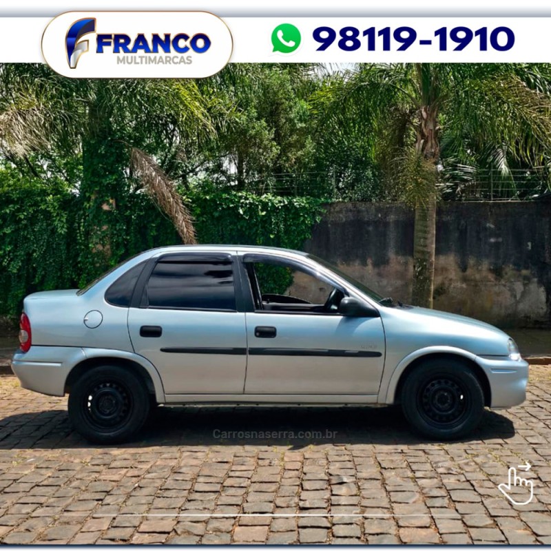 CLASSIC 1.0 MPFI LIFE 8V FLEX 4P MANUAL - 2008 - VACARIA