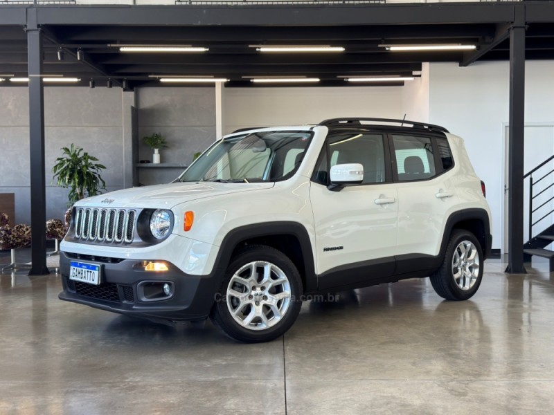 renegade 1.8 16v flex longitude 4p automatico 2016 bento goncalves
