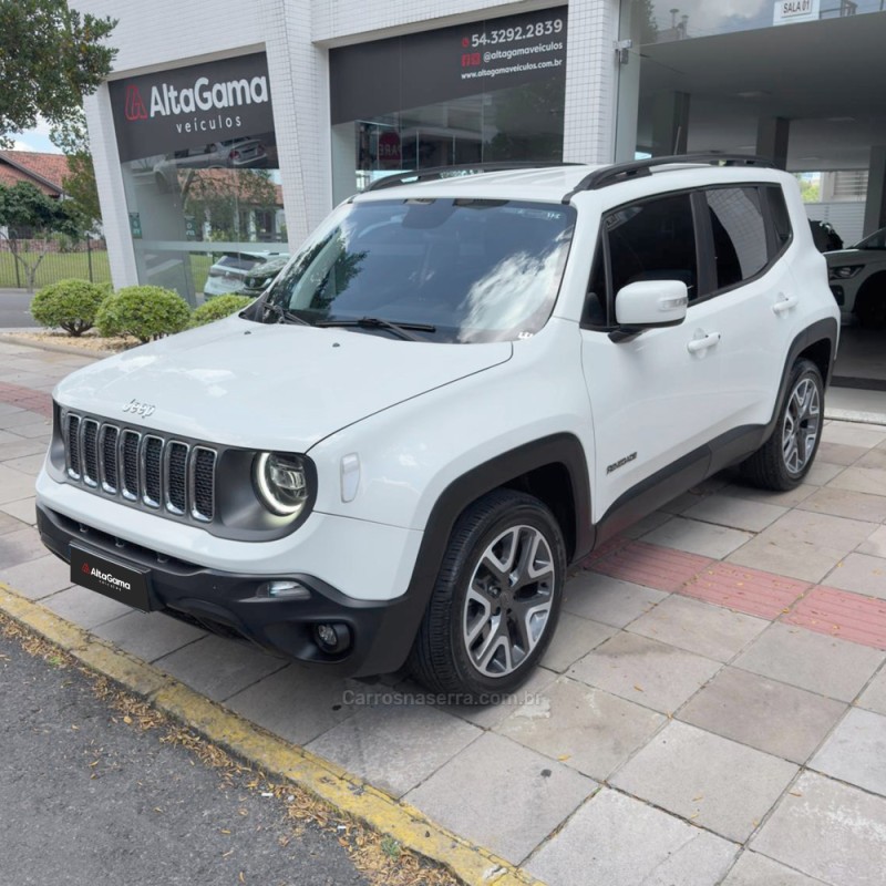 renegade 1.8 16v flex longitude 4p automatico 2021 flores da cunha