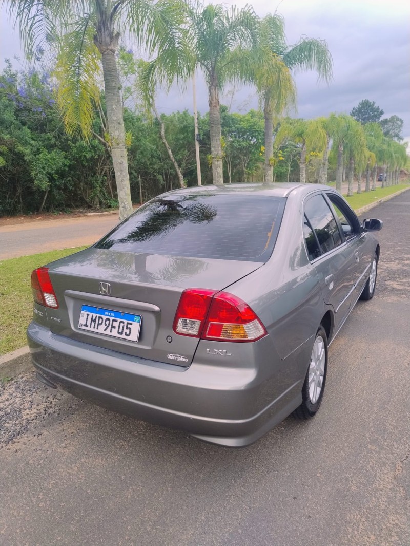 CIVIC 1.7 LXL 16V GASOLINA 4P AUTOMÁTICO - 2005 - CAMPO BOM