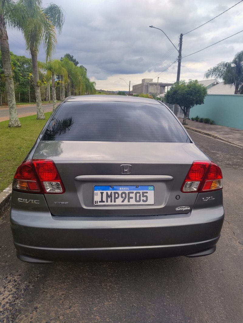 CIVIC 1.7 LXL 16V GASOLINA 4P AUTOMÁTICO - 2005 - CAMPO BOM
