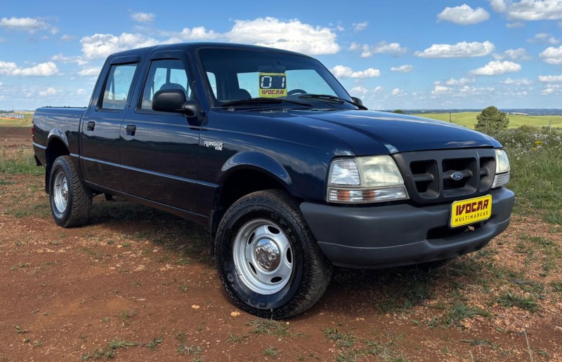 RANGER 2.5 XL 4X4 CD 8V TURBO INTERCOOLER DIESEL 4P MANUAL - 2001 - VACARIA