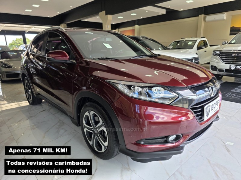 hr v 1.8 16v flex touring 4p automatico 2018 caxias do sul