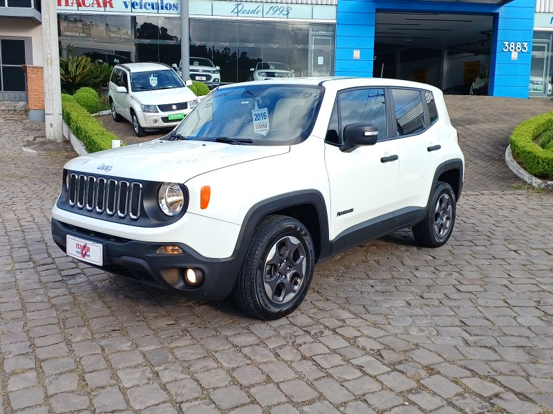 RENEGADE 2.0 16V TURBO DIESEL SPORT 4P 4X4 AUTOMÁTICO - 2016 - FLORES DA CUNHA
