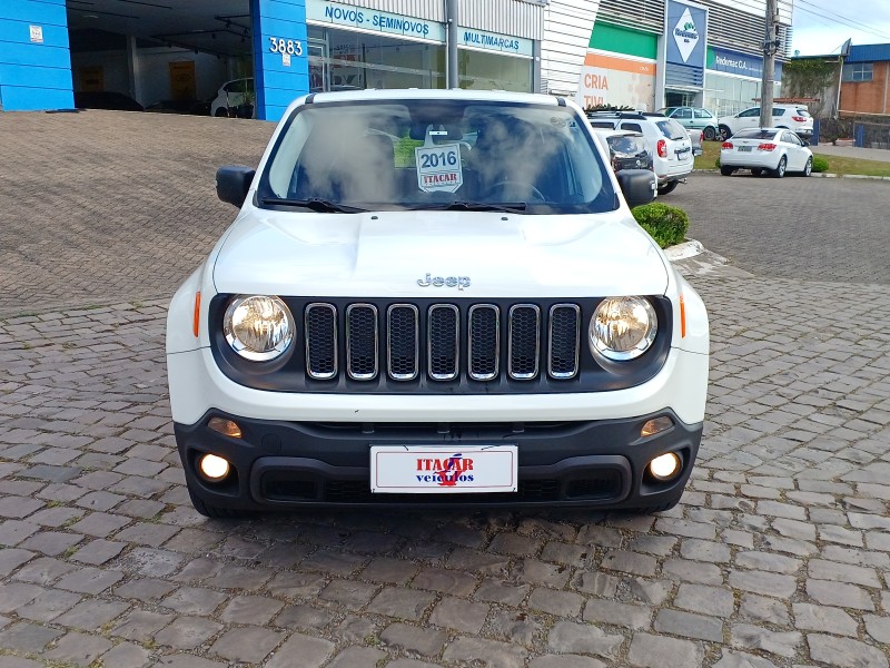 RENEGADE 2.0 16V TURBO DIESEL SPORT 4P 4X4 AUTOMÁTICO - 2016 - FLORES DA CUNHA