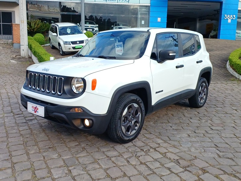 RENEGADE 2.0 16V TURBO DIESEL SPORT 4P 4X4 AUTOMÁTICO - 2016 - FLORES DA CUNHA
