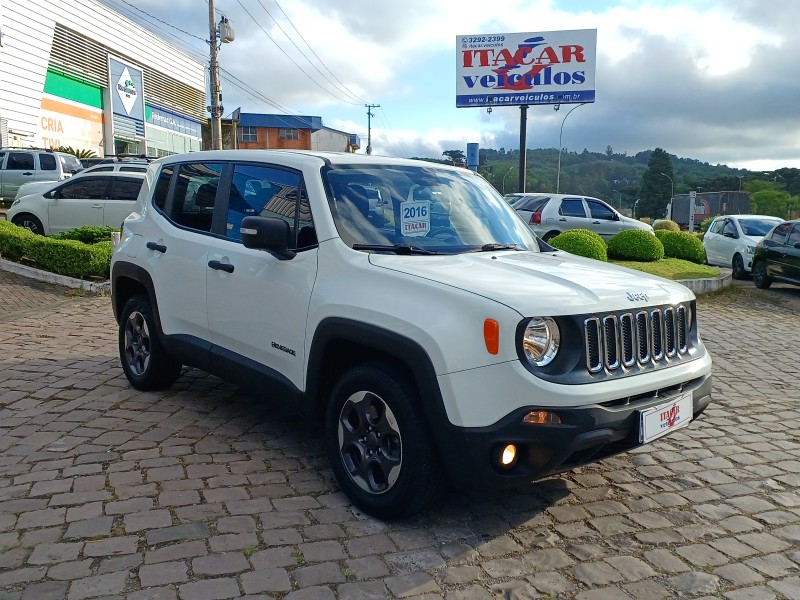 RENEGADE 2.0 16V TURBO DIESEL SPORT 4P 4X4 AUTOMÁTICO - 2016 - FLORES DA CUNHA