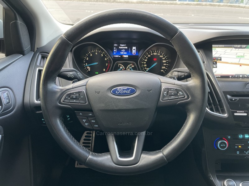 FOCUS 2.0 TITANIUM PLUS SEDAN 16V FLEX 4P AUTOMÁTICO - 2016 - CAXIAS DO SUL