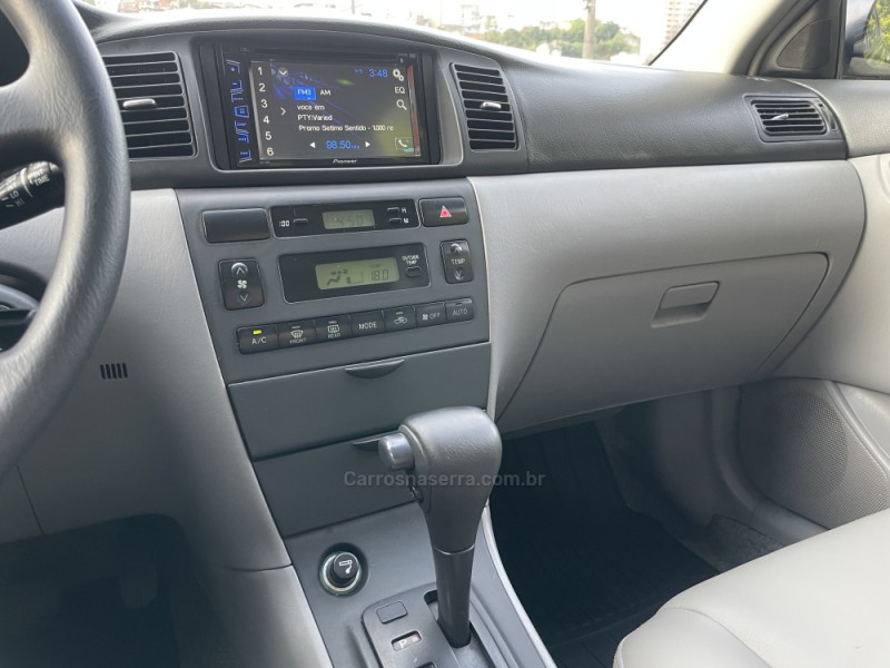 COROLLA 1.8 SE-G 16V GASOLINA 4P AUTOMÁTICO - 2003 - CAXIAS DO SUL